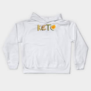 Keto Diet Support Weight Loss & Healthy Living Gifts Kids Hoodie